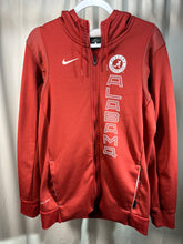 Load image into Gallery viewer, Nike X Alabama Team Issued Zip Up Hoodie Sweatshirt Small
