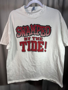 1999 Bama vs Florida "Swamped by the Tide" Game Day T-Shirt XL