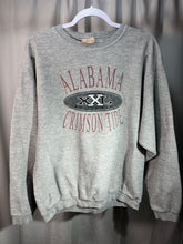 Load image into Gallery viewer, Vintage Alabama Grey Crewneck Sweatshirt Large
