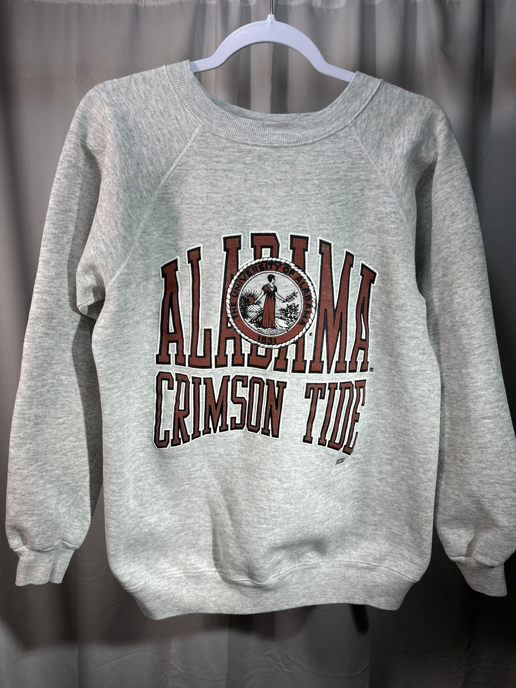 1980's Alabama X Hanes Grey Crewneck Sweatshirt Small