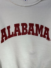 Load image into Gallery viewer, Vintage Alabama X Delta White Spellout Crewneck Sweatshirt Medium
