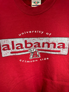 Vintage Alabama X Red Oak Crewneck Sweatshirt Medium