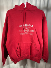 Load image into Gallery viewer, Vintage Alabama Embroidered Crimson Hoodie Sweatshirt Large
