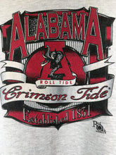 Load image into Gallery viewer, Vintage Alabama X Red Oak Grey Crewneck Sweatshirt Youth Large
