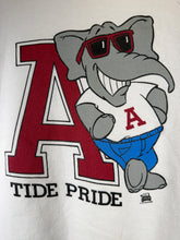 Load image into Gallery viewer, Vintage Tide Pride X Screen Stars White Crewneck Sweatshirt Small
