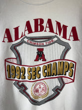 Load image into Gallery viewer, 1992 SEC Champs White Jerzees Crewneck Sweatshirt Medium
