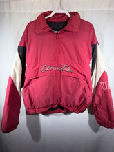 Load image into Gallery viewer, Vintage Alabama Crimson Tide Embroidered Puffer Quarter Zip Pullover Medium
