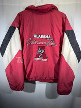 Load image into Gallery viewer, Vintage Alabama Crimson Tide Embroidered Puffer Quarter Zip Pullover Medium
