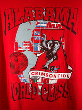 Load image into Gallery viewer, Vintage Alabama "World Class" Crimson Graphic T-Shirt XL
