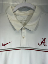 Load image into Gallery viewer, Nike X Alabama Team Issued White Polo Large
