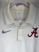 Load image into Gallery viewer, Nike X Alabama Team Issued White Polo XL

