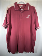Load image into Gallery viewer, Y2K Alabama Crimson/White Embroidered Polo Shirt XL

