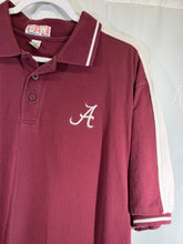 Load image into Gallery viewer, Y2K Alabama Crimson/White Embroidered Polo Shirt XL
