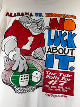 Load image into Gallery viewer, 1992 Bama Vs Tennessee Game Day White T-Shirt Large
