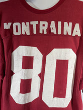 Load image into Gallery viewer, 1980's Alabama #80 Crimson Football Jersey Shirt Small
