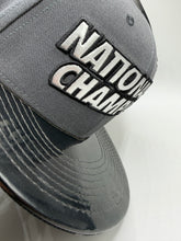 Load image into Gallery viewer, 2012 National Champs Grey/Black Snapback Hat NWT
