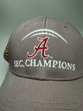 Load image into Gallery viewer, 2009 SEC Champs Grey Velcro Adjustable Hat NWT
