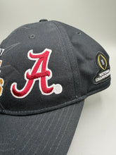 Load image into Gallery viewer, 2017 National Champs Black CFP Strapback Hat NWT
