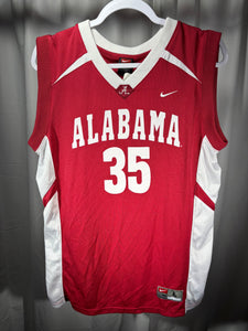 Alabama X Nike #35 Basketball Jersey Small