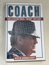 Load image into Gallery viewer, "Coach" The Life of Paul Bear Bryant Book

