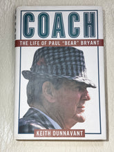 Load image into Gallery viewer, "Coach" The Life of Paul Bear Bryant Book
