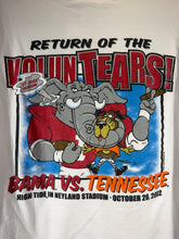 Load image into Gallery viewer, 2002 Bama vs Tennessee "Rocky Flop" Game Day Long Sleeve Shirt XL

