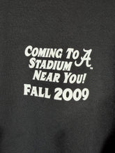 Load image into Gallery viewer, 2009 World Tour Football Schedule Black T-Shirt XL
