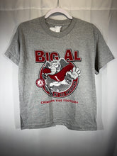 Load image into Gallery viewer, Alabama Big Al Grey Crimson Tide Football T-Shirt Youth Medium
