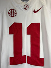 Load image into Gallery viewer, Alabama X Nike #11 Dieter White Football Jersey Large
