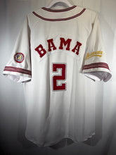 Load image into Gallery viewer, Vintage Alabama Baseball #2 White Jersey Large

