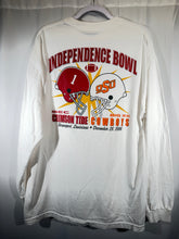Load image into Gallery viewer, 2006 Independence Bowl SEC vs Big XII Game Day Long Sleeve Shirt Large
