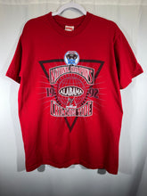 Load image into Gallery viewer, 1992 National Champs X Nutmeg Crimson T-Shirt Medium
