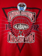 Load image into Gallery viewer, 1992 National Champs X Nutmeg Crimson T-Shirt Medium
