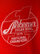 Load image into Gallery viewer, 1978 Sugar Bowl National Champs Crimson Rare T-Shirt Youth Medium
