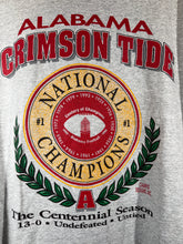 Load image into Gallery viewer, 1992 National Champs Centennial Season Grey T-Shirt XL
