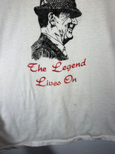 Load image into Gallery viewer, 1980s Bear Bryant "The Legend Lives On" White Ringer Shirt Small
