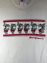 Load image into Gallery viewer, 1980s "Bama Jammin" Dancing Big Al White T-Shirt Small

