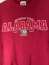 Load image into Gallery viewer, Vintage Alabama X Lee Sport Crimson Crewneck Sweatshirt Youth XL
