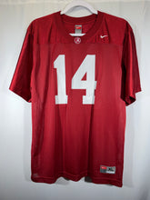 Load image into Gallery viewer, Alabama X Nike #14 Crimson Football Jersey Youth XL
