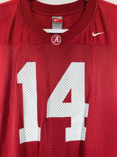 Load image into Gallery viewer, Alabama X Nike #14 Crimson Football Jersey Youth XL
