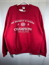 Load image into Gallery viewer, 2009 National Champs Crimson Crewneck Sweatshirt Large
