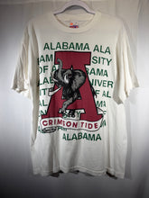 Load image into Gallery viewer, Vintage Alabama Large Graphic Print White T-Shirt Large
