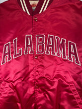 Load image into Gallery viewer, Vintage Alabama X Starter Satin Crimson Bomber Jacket M/L
