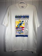 Load image into Gallery viewer, 1998 SEC Track &amp; Field Championships White T-Shirt Medium
