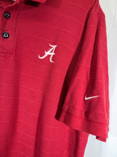 Load image into Gallery viewer, Nike X Alabama Crimson Striped Polo Shirt Large
