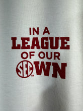 Load image into Gallery viewer, Vintage SEC X Alabama "League of our Own" White T-Shirt XL
