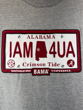 Load image into Gallery viewer, Alabama License Plate Grey T-Shirt M/L
