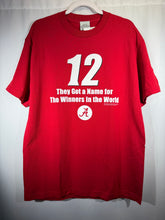 Load image into Gallery viewer, Alabama 12 Time National Champs Crimson T-Shirt M/L
