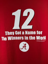 Load image into Gallery viewer, Alabama 12 Time National Champs Crimson T-Shirt M/L

