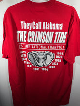 Load image into Gallery viewer, Alabama 12 Time National Champs Crimson T-Shirt M/L
